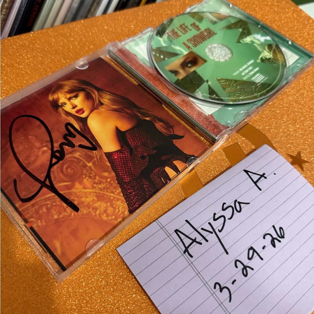 The Life of a Showgirl CD + Hand Signed Photo #3 - Picture 3 of 7